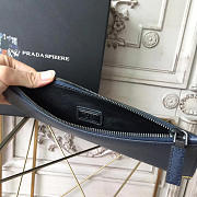 PRADA Leather Clutch Bag 4314 - 6