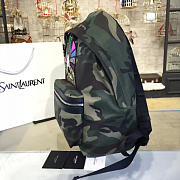 YSL Monogram Backpack Camouflage - 5