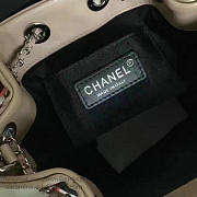 Chanel Small Drawstring Bucket Bag In Black Lambskin And Resin A93730 VS06460 - 2