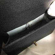 Chanel Medium Quilted Caviar Boy Bag Black Gold A13043 VS08406 - 4