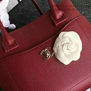 CHANEL Calfskin Large Shopping Bag (Burgundy) A69929 VS00151 - 3