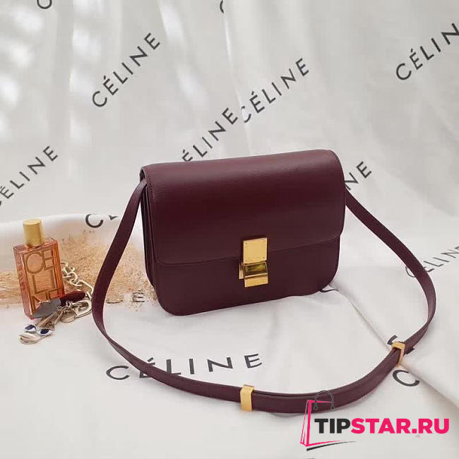 CELINE Leather Classic Box  - 1