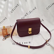 CELINE Leather Classic Box  - 1