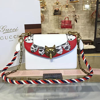 GUCCI Lilith Leather Flap