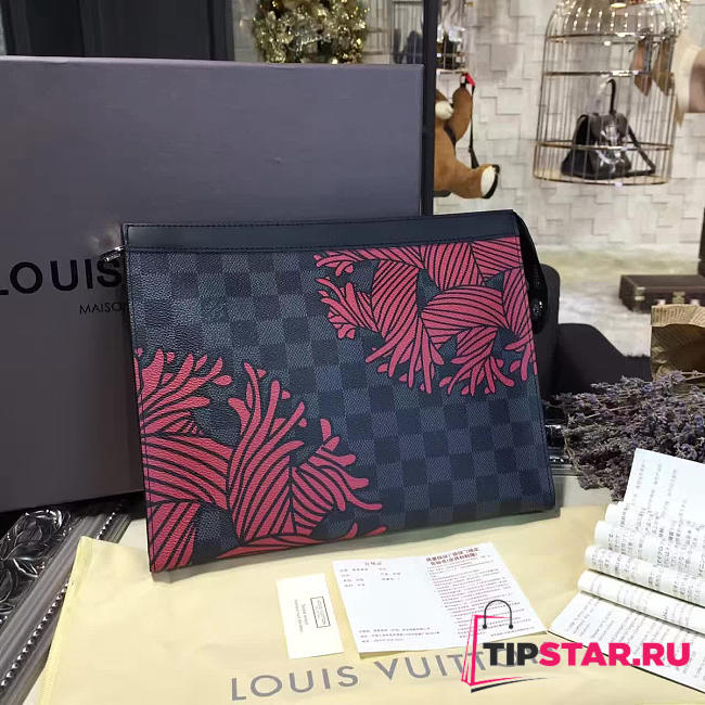 CohotBag louis vuitton voyage mm red - 1