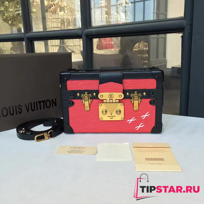  louis vuitton petite CohotBag  malle coquelicot 3271 - 1