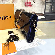 lv monogram vernis mira chain wallet 3325 - 5