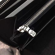 louis vuitton supreme zippy wallet noir  - 2