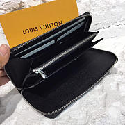 louis vuitton supreme zippy wallet noir  - 5