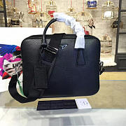 Prada leather briefcase 4202 - 2