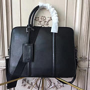 PRADA Leather Briefcase 4298 - 6