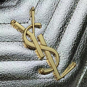 YSL Monogram College Silver 4783 - 2