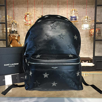 YSL Monogram Backpack Leather Star 4797
