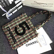 CHANEL Tweed Large Shopping Bag A91557 VS08628 - 6