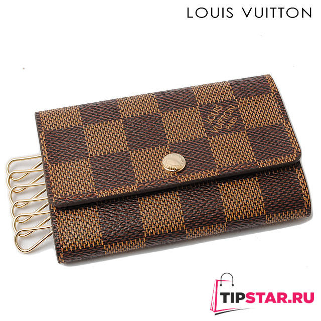 Louis Vuitton 6 Key Holder Brown N62630 - 1