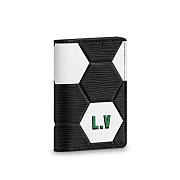 LV card pack black wallet m63296 - 1