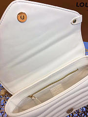 Louis Vuitton New Wave Chain Bag  MM White M51945 - 5