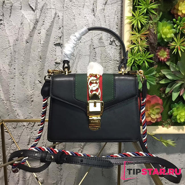 GUCCI Sylvie Leather Bag 2520 - 1
