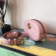 GUCCI GG Marmont Beltbag (Pink)  - 3
