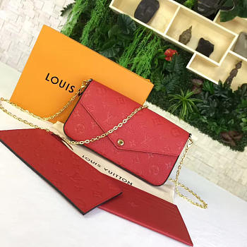  louis vuitton pochette CohotBag felicie cerise 3260