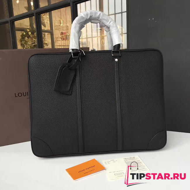 CohotBag louis vuitton  noir 3681 briefcase - 1