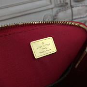 LV alma bb red patent leather 3714 - 6