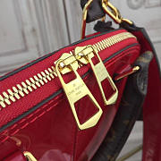 LV alma bb red patent leather 3714 - 3