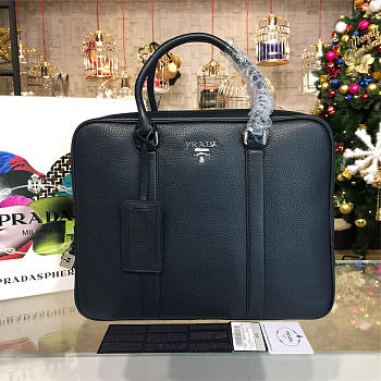Prada leather briefcase 4212