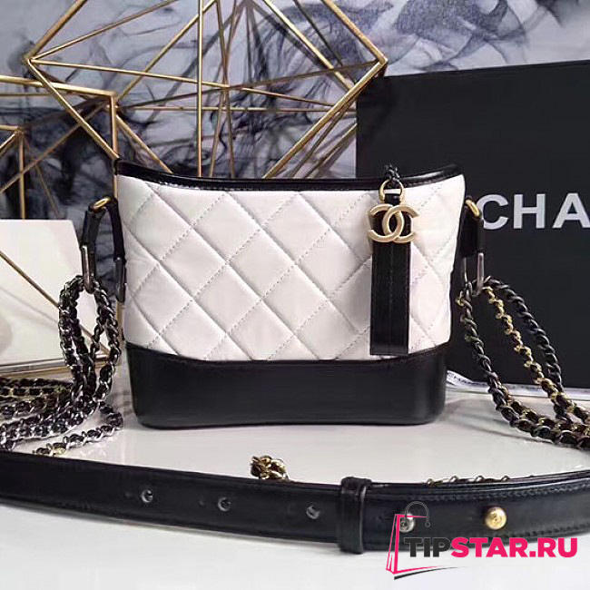 Chanel's Gabrielle Small Hobo Bag (White) A91810 VS08467 - 1