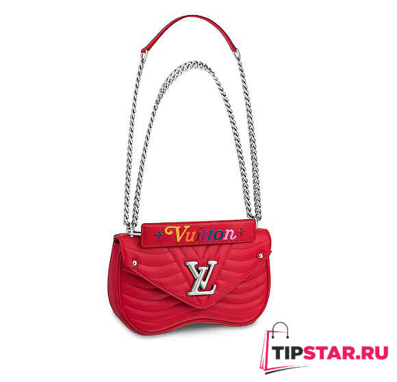 Louis Vuitton New Wave Chain Bag MM  Red M51943 - 1