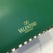 CohotBag valentino rockstud handbag black with green/red - 6