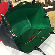 CohotBag valentino rockstud handbag black with green/red - 4