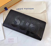 louis vuitton supreme wallet black 3798 - 1