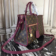  louis vuitton popincourt mm bag dark purple 3842 - 4