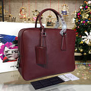 Prada leather briefcase 4208 - 3