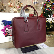 Prada leather briefcase 4208 - 4
