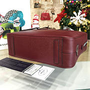 Prada leather briefcase 4208 - 5