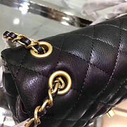 Chanel Calfskin Small Flap Bag Black A98256 VS05001 - 3