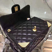 Chanel Calfskin Small Flap Bag Black A98256 VS05001 - 4