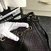 Chanel Calfskin Bucket Bag Black A93598 VS08022 - 3