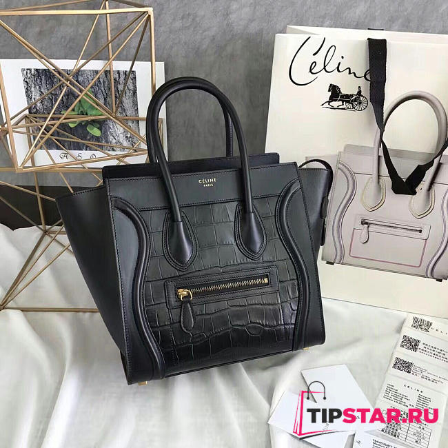 CohotBag celine leather micro luggage z1046 - 1