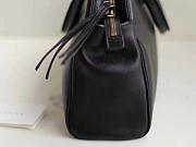 GUCCI Re(Belle) Suede Medium Top Handbag (Black) ‎516459 - 4