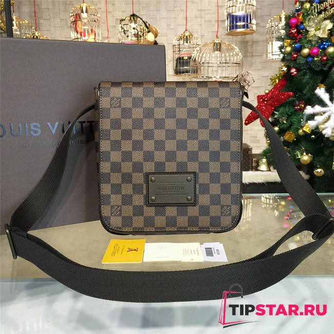  louis vuitton damier ebene CohotBag  brooklyn pm - 1