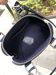 Louis Vuitton M40855 Alma BB Indigo Blue Epi Leather Size 23.5 x 17.5 x 11.5 cm - 6