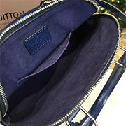 Louis Vuitton M40855 Alma BB Indigo Blue Epi Leather Size 23.5 x 17.5 x 11.5 cm - 5