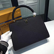 LV Capucines MM noir 3678 36cm - 3