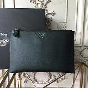 PRADA Leather Clutch Bag 4315 - 2