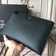 PRADA Leather Clutch Bag 4315 - 3