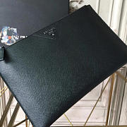 PRADA Leather Clutch Bag 4315 - 5