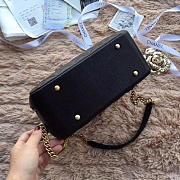 Chanel Bowling Bag Jersey & Gold-Tone Metal A69924 Black - 4